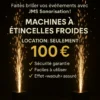 pack de 2 machines à étincelles froides + Poudre
